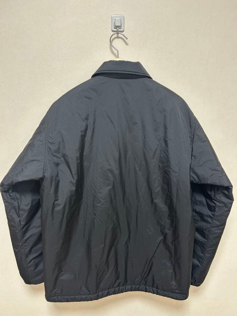 ジャケット・アウター ENNOY PADDED NYLON COACH JACKET BLACK
