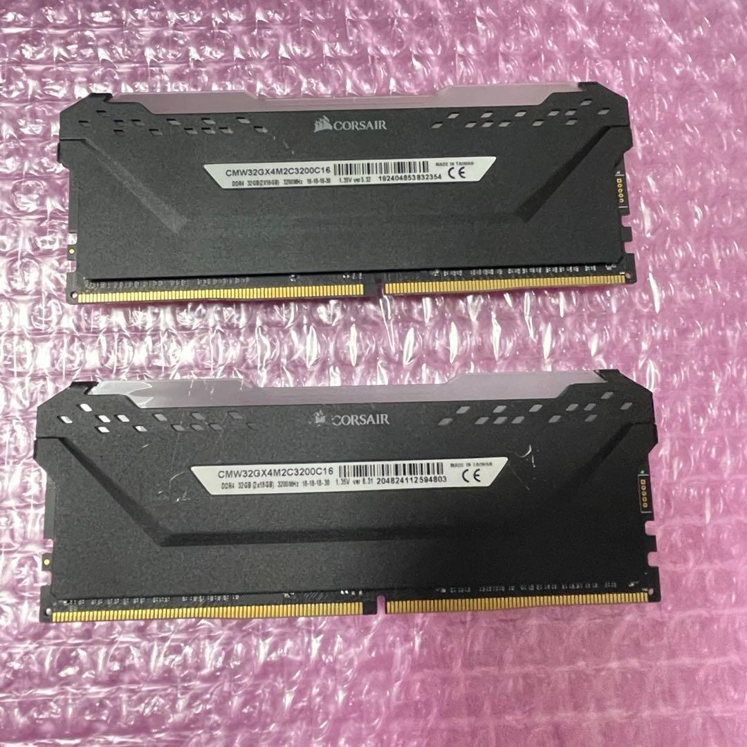 メモリー CORSAIR VENGEANCE RGB PRO DDR4 2x16GB