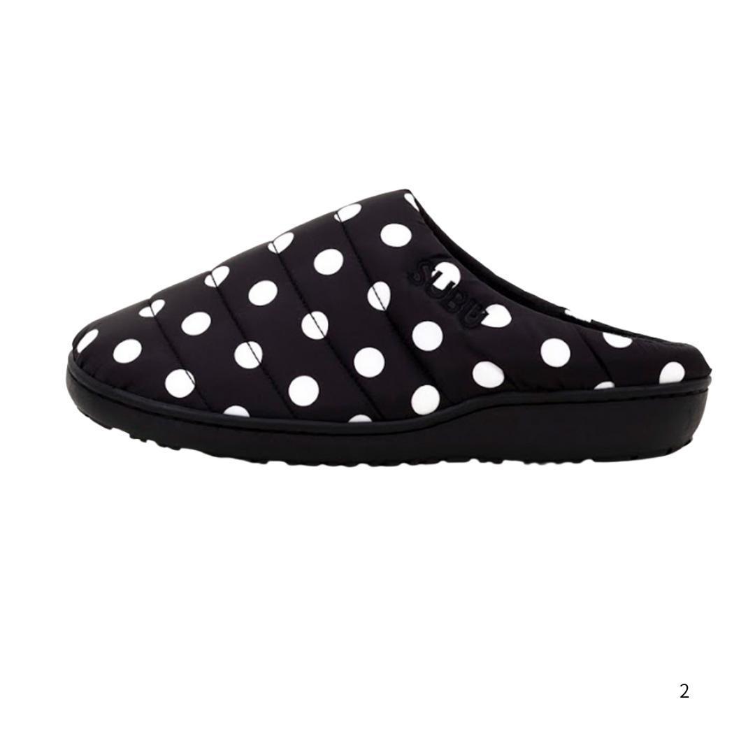 【IVE レイ着用】SUBU ドット柄スリッパ 24~25.5cm サイズ１