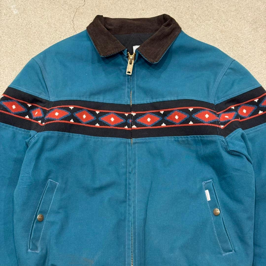 USA製 carhartt サウスウエストジャケット ネイティブ柄