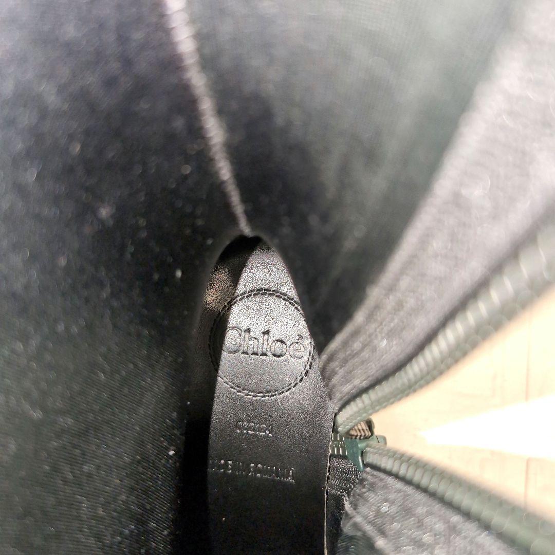 ✨美品 Chloé クロエ ダークグリーン レインブーツ