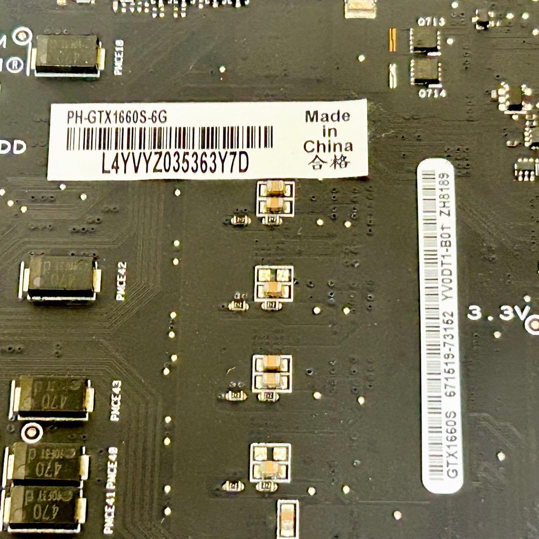 ASUS グラフィックボード GTX1660 SUPER GDDR6 6GB