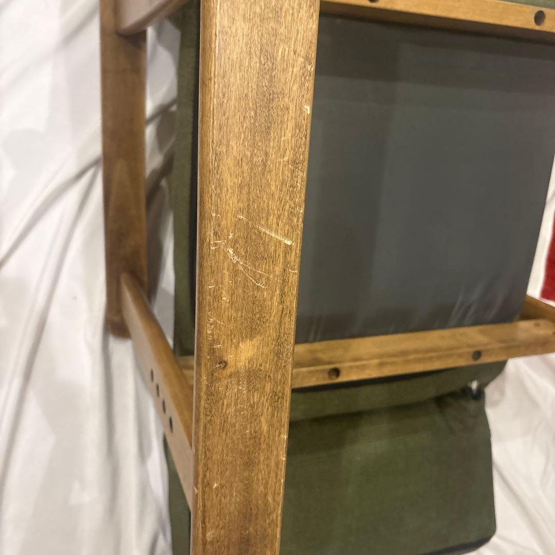 高座椅子 リクライニングチェア ランバーサポート オットマン 肘付き 高さ調節