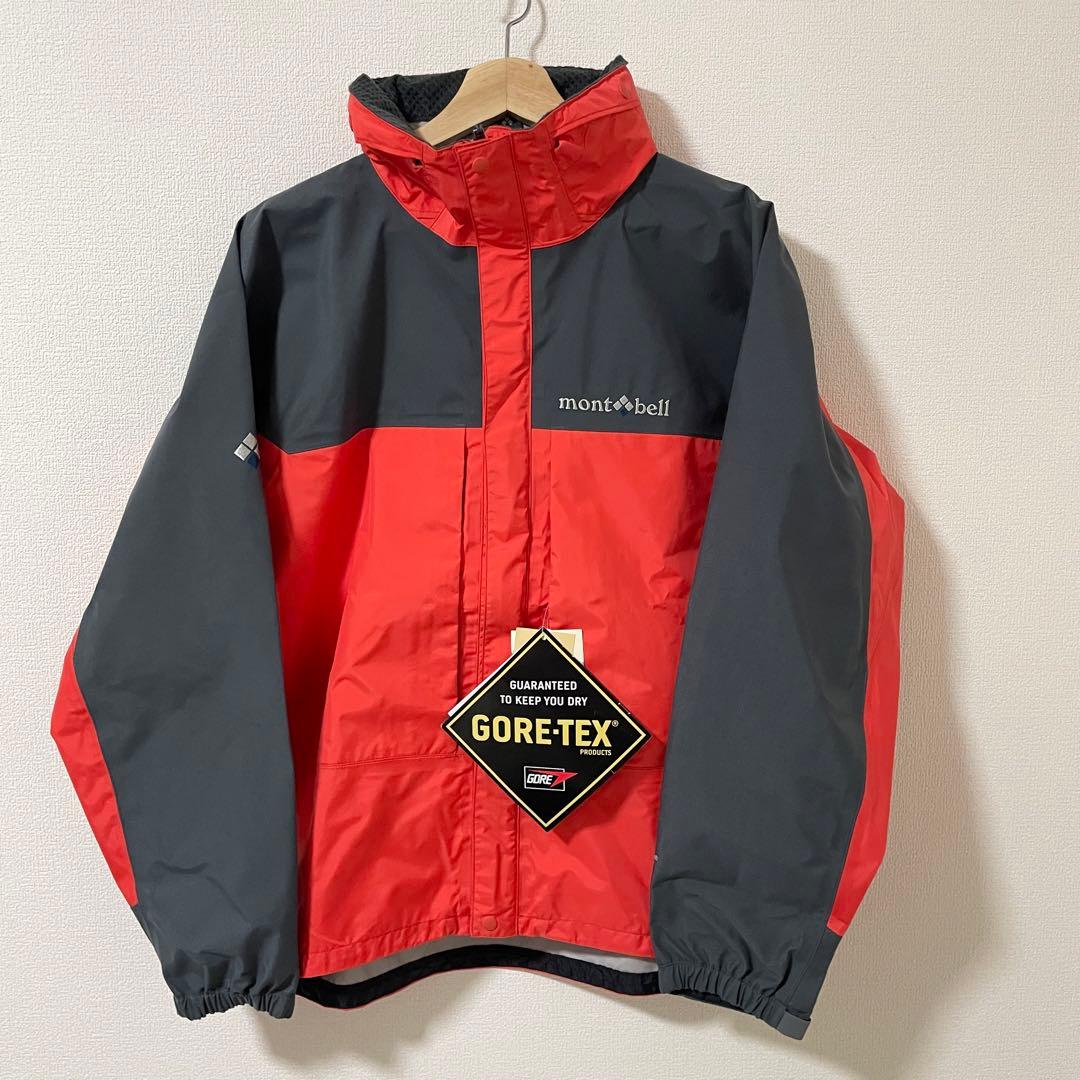 送料込み 未使用新品 モンベル ゴアテックス ストームハンタージャケット L