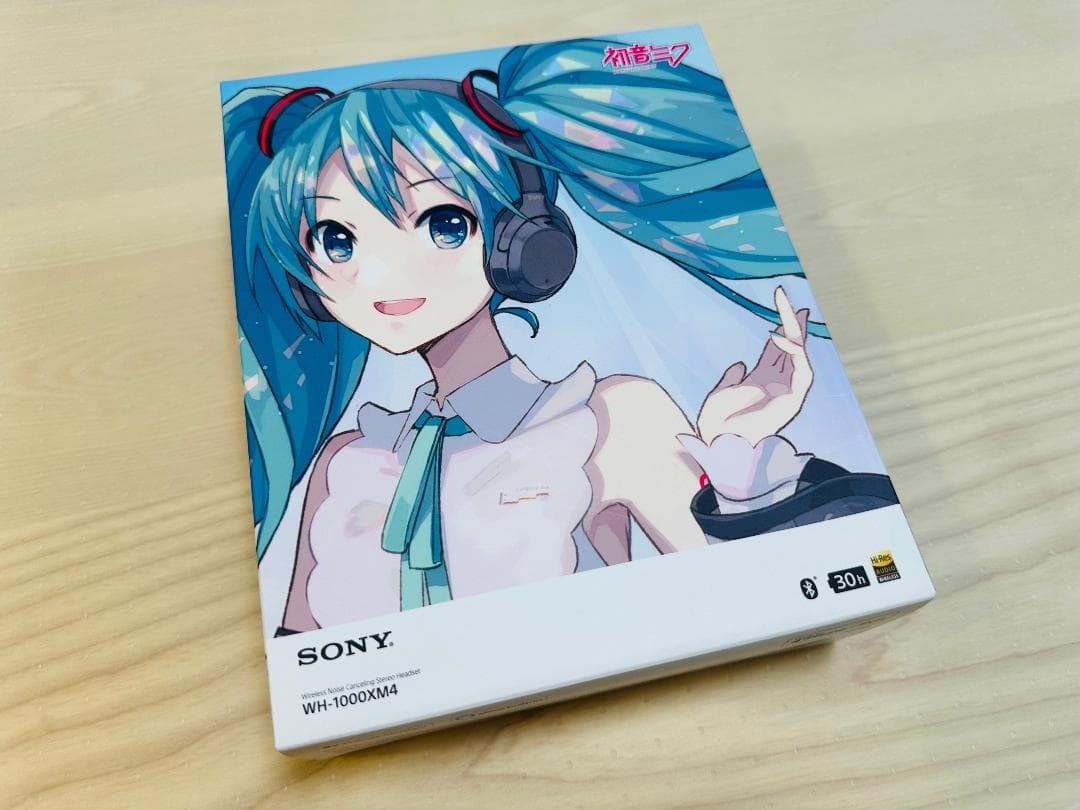 【未使用美品】SONY WH-1000XM4 初音ミクモデル