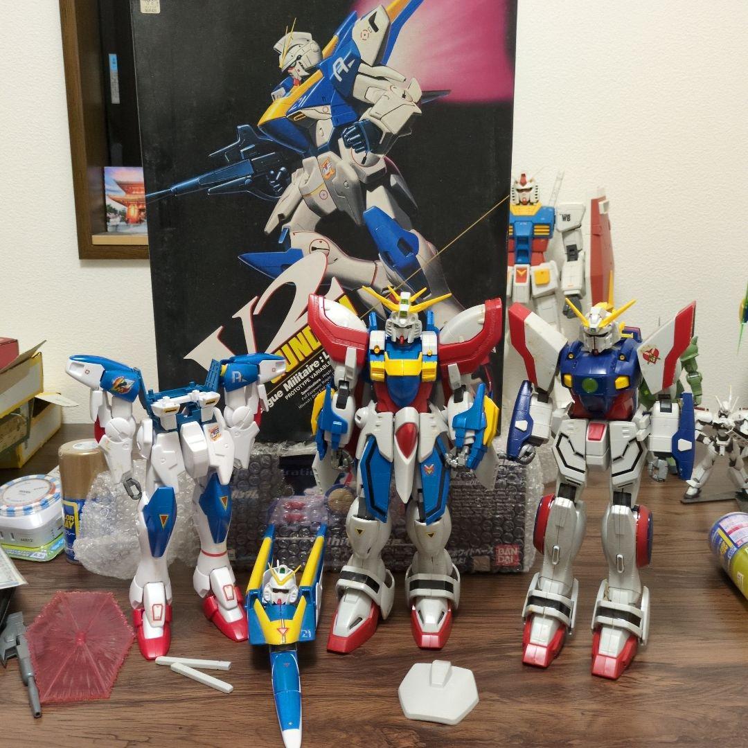ＨＧＥＸ Vガンダム　ゴッドガンダム　シャイニングガンダム　ジャンクまとめ売り