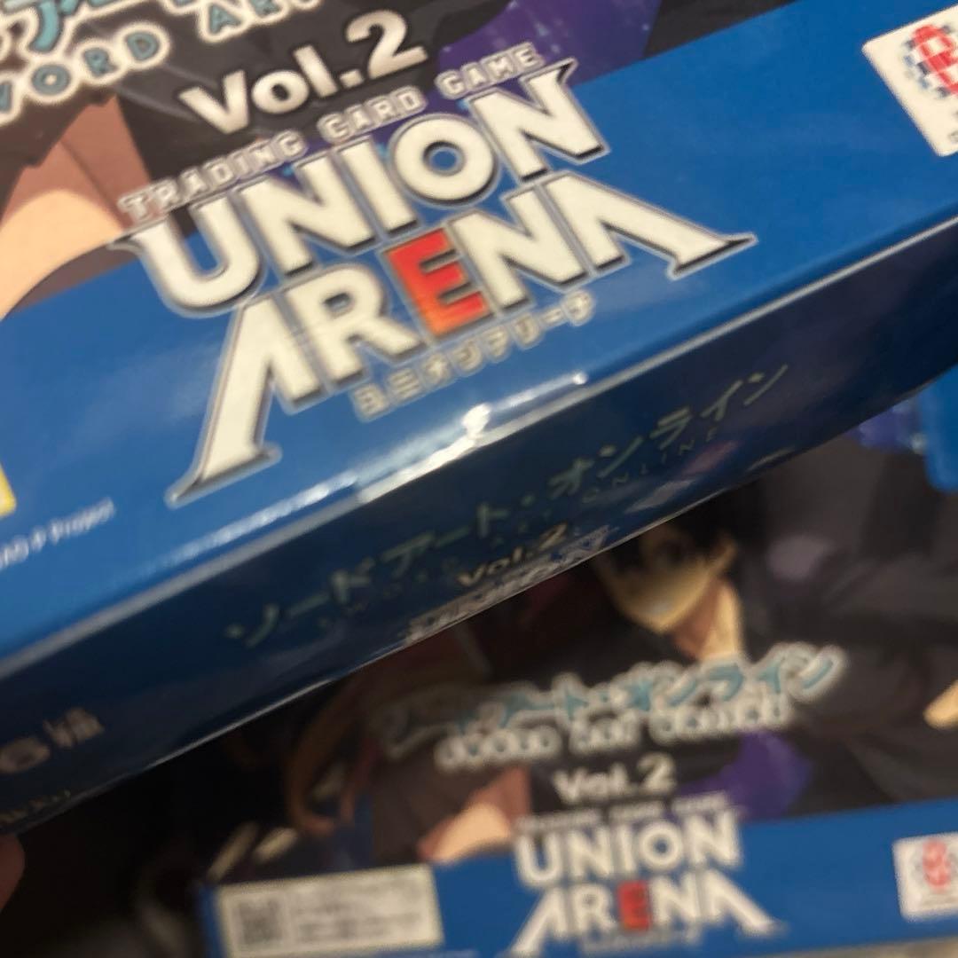 ソードアートオンラインUNION ARENA Vol.2 ユニアリsao未開封