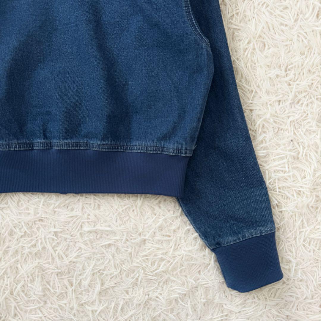 adidas アディダス トラックジャケット デニム ブルー ファイヤーバード