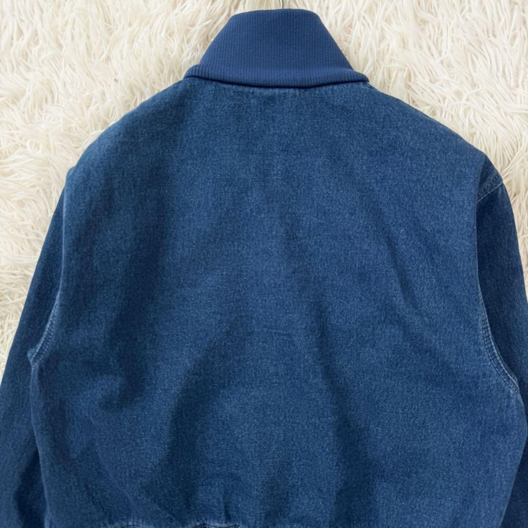 adidas アディダス トラックジャケット デニム ブルー ファイヤーバード