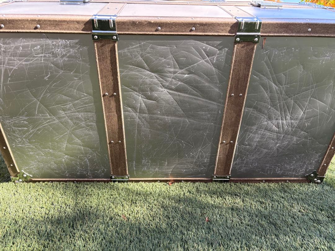 KOWA ヴィンテージ アルミ製 トランクビンテージ レトロ 鍵付