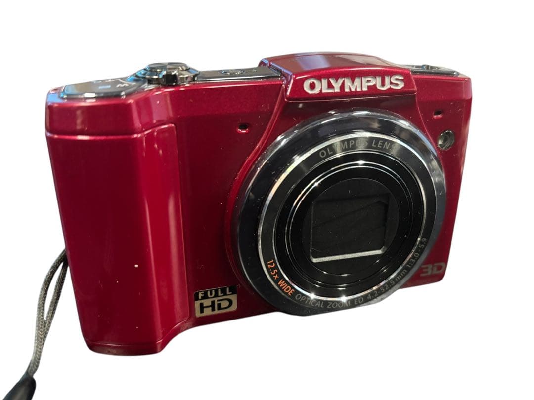 OLYMPUS SZ-20 デジカメ レッド 本体 箱付 動作品
