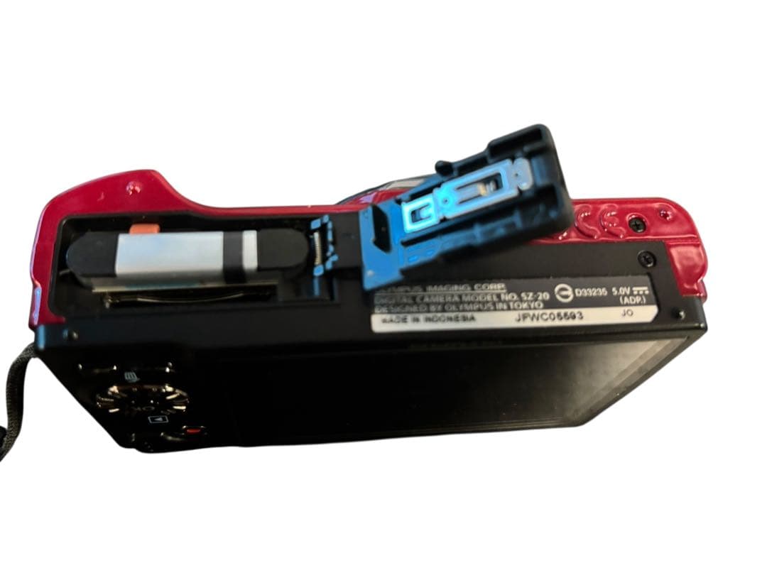 OLYMPUS SZ-20 デジカメ レッド 本体 箱付 動作品