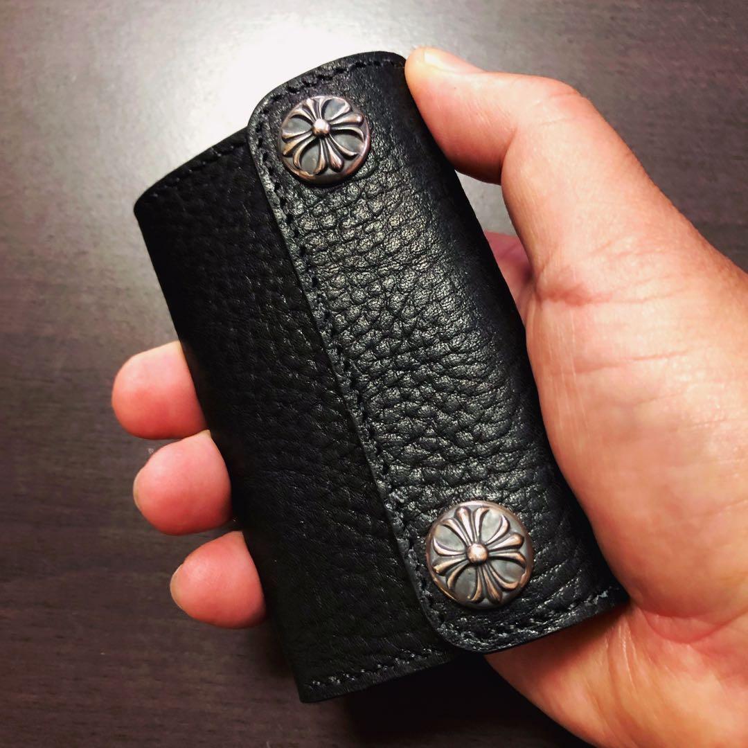 RAW 最高級革 総手縫い xyzケース シルバー925