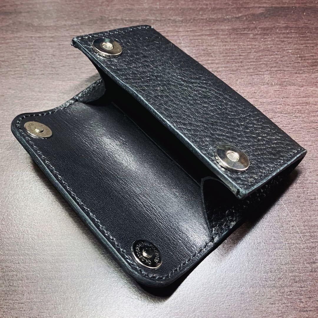 RAW 最高級革 総手縫い xyzケース シルバー925