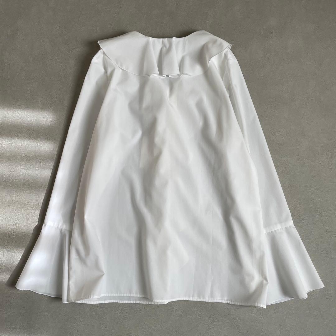 2025購入　新品　ユナイテッドアローズ　ラッフルフリルブラウス