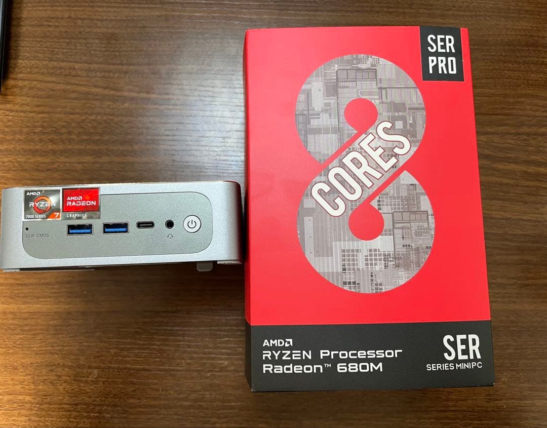 ミニPC Beelink SER6 pro Ryzen7 7735HS