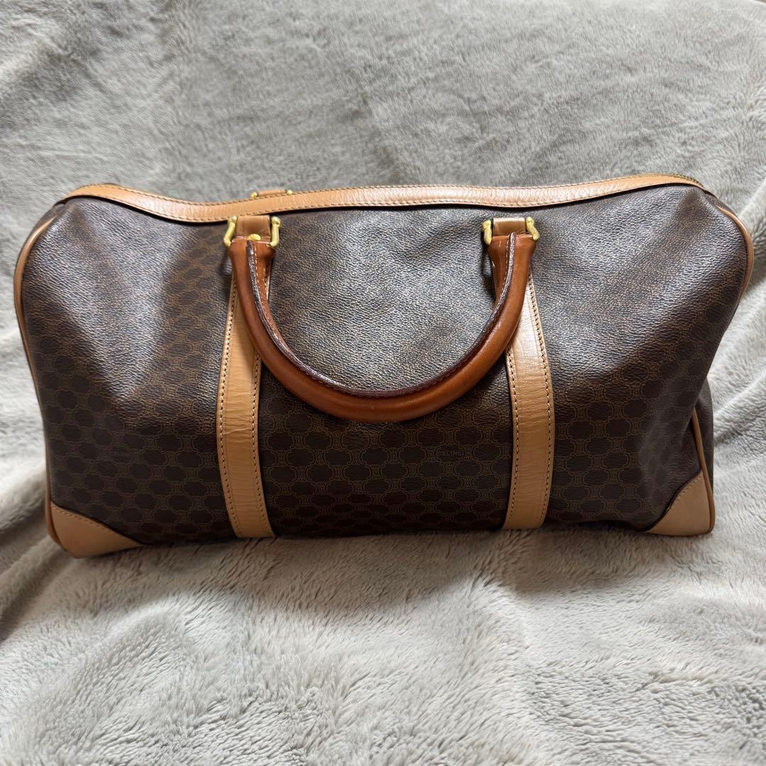 CELINE レザーボストンバッグ