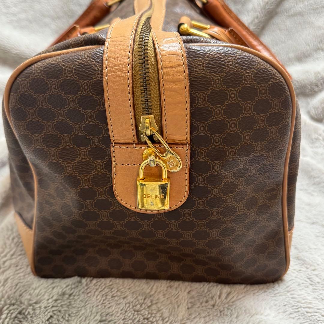 CELINE レザーボストンバッグ