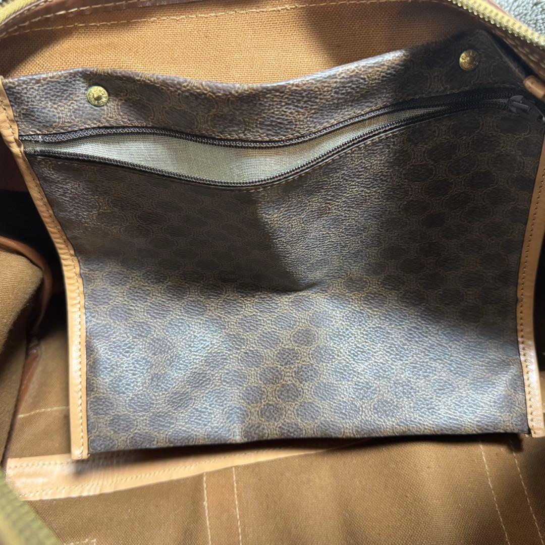 CELINE レザーボストンバッグ