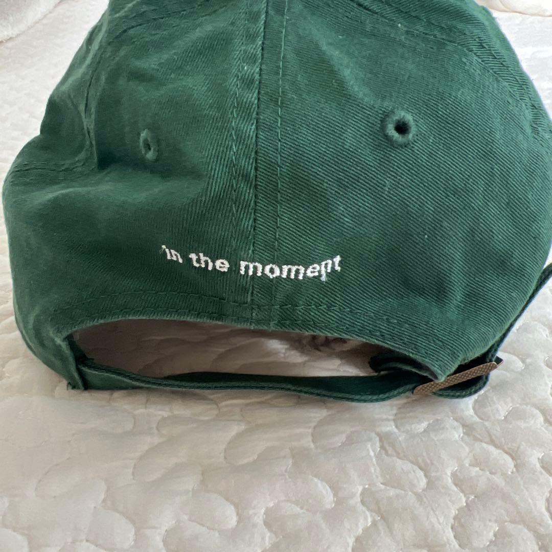 newnow キャップ　グリーン