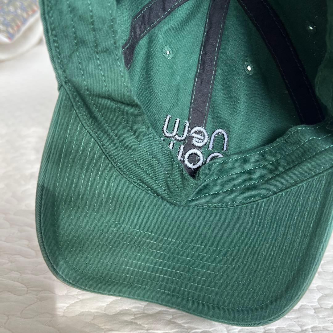 newnow キャップ　グリーン