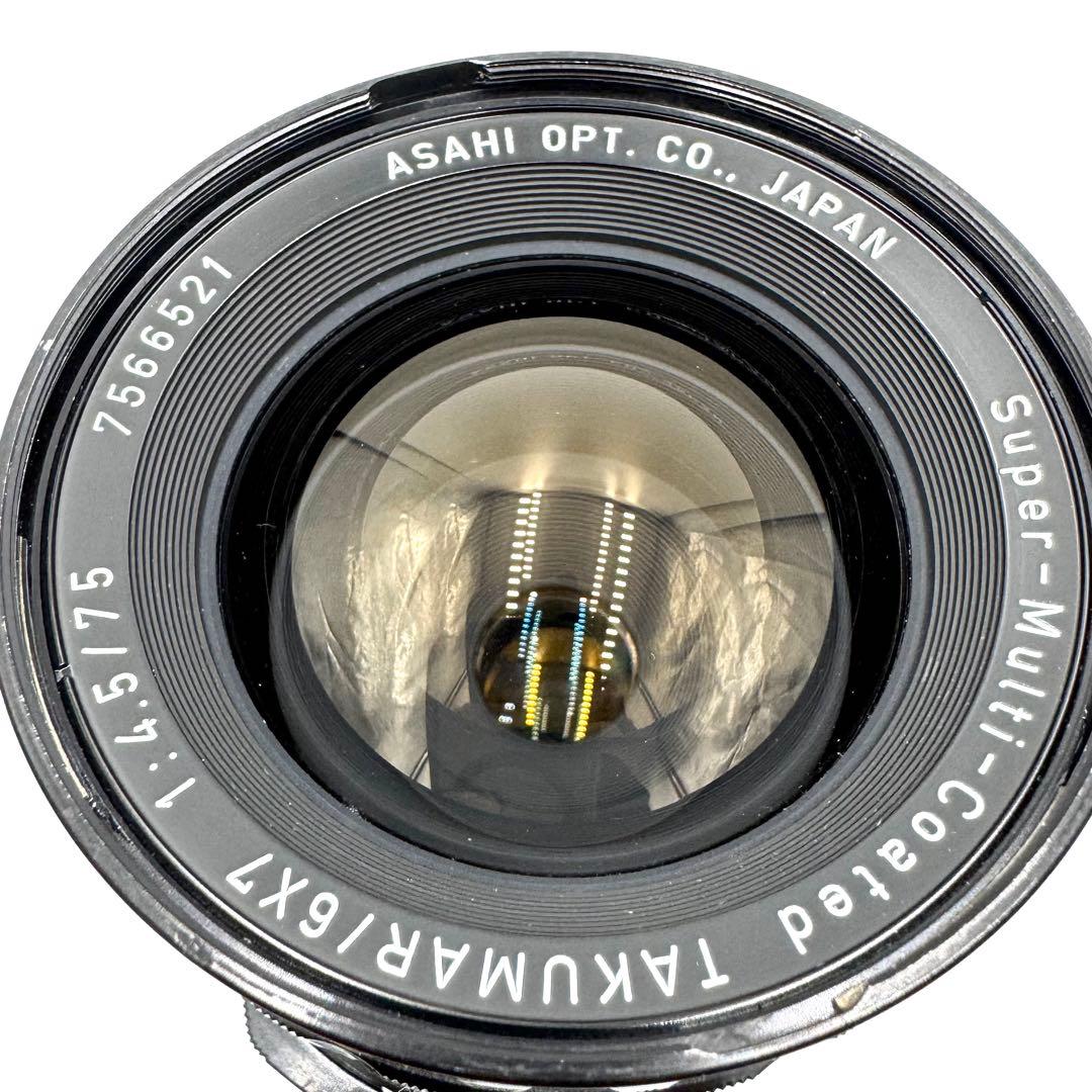 動作良好 PENTAX 6x7 TAKUMAR 75mm f4.5 ペンタックス