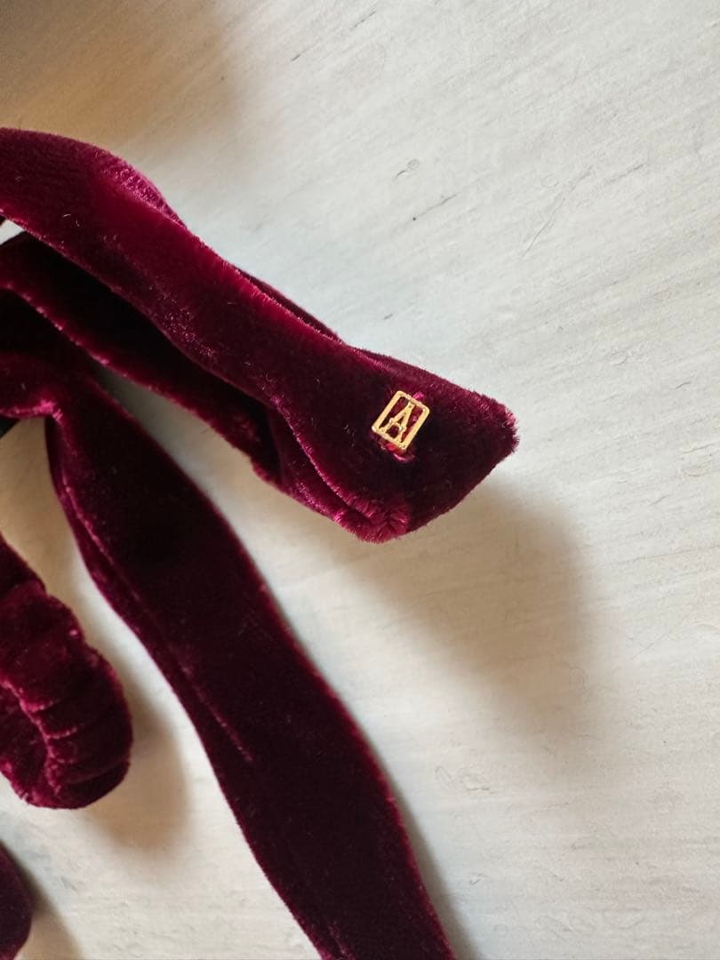 アレクサンドルドゥパリ　ベロアリボン　ポニー