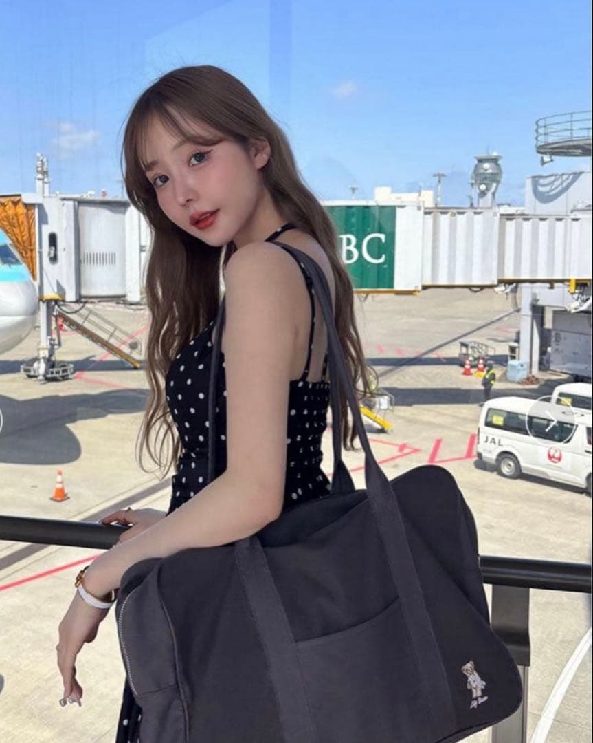 リリーブラウン　Lily Bearトラベルボストンバッグ