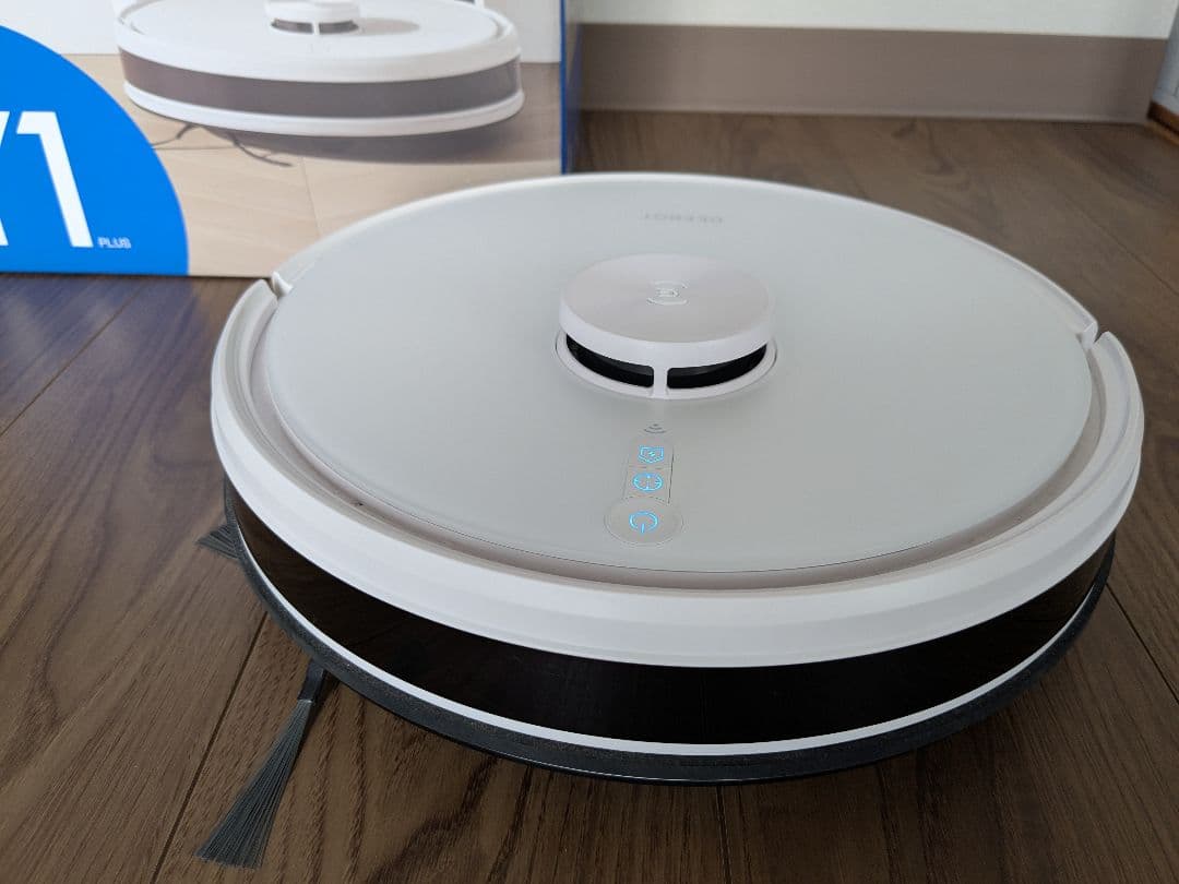 ECOVACS DEEBOT X1 PLUS 自動掃除機 本体 自動ごみ収集機