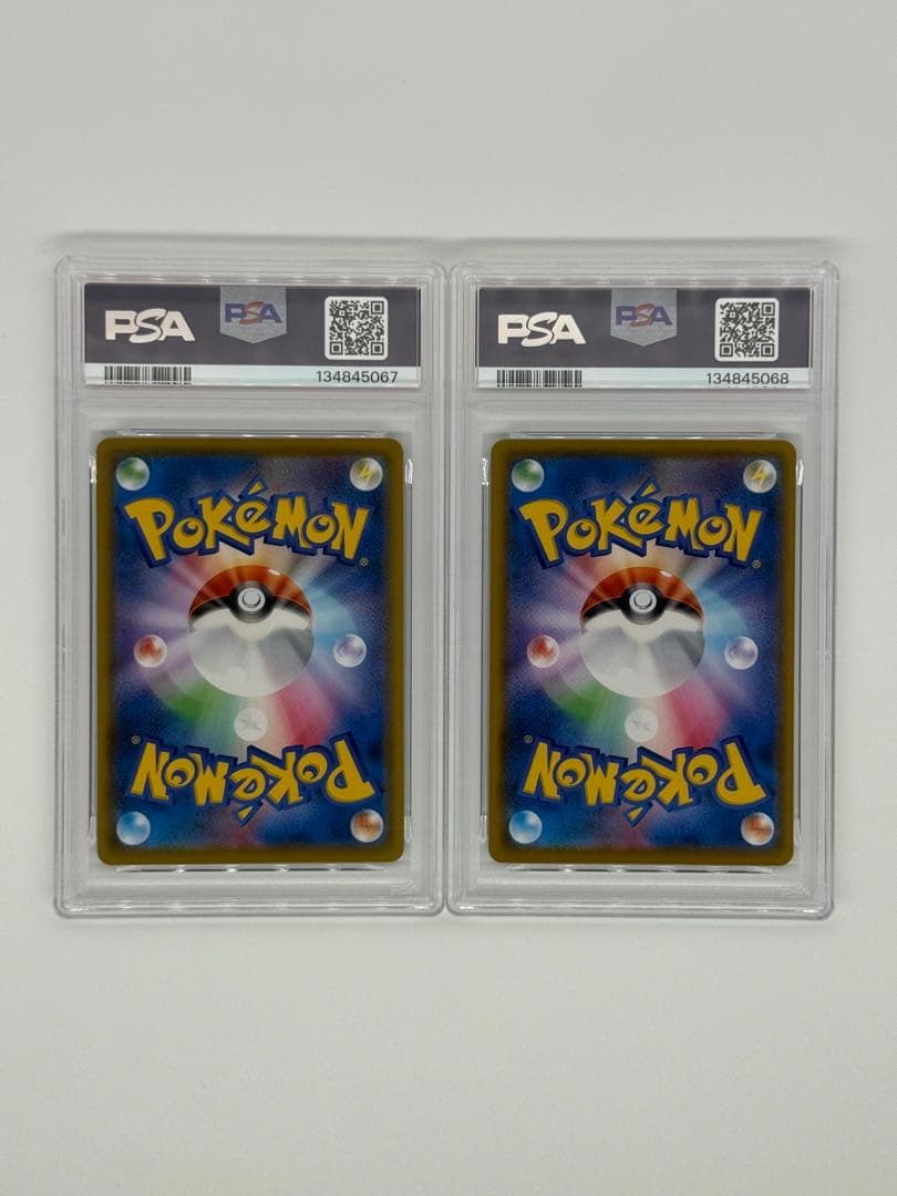 《PSA10 4連番》なみのりピカチュウ25th　そらをとぶピカチュウ25th