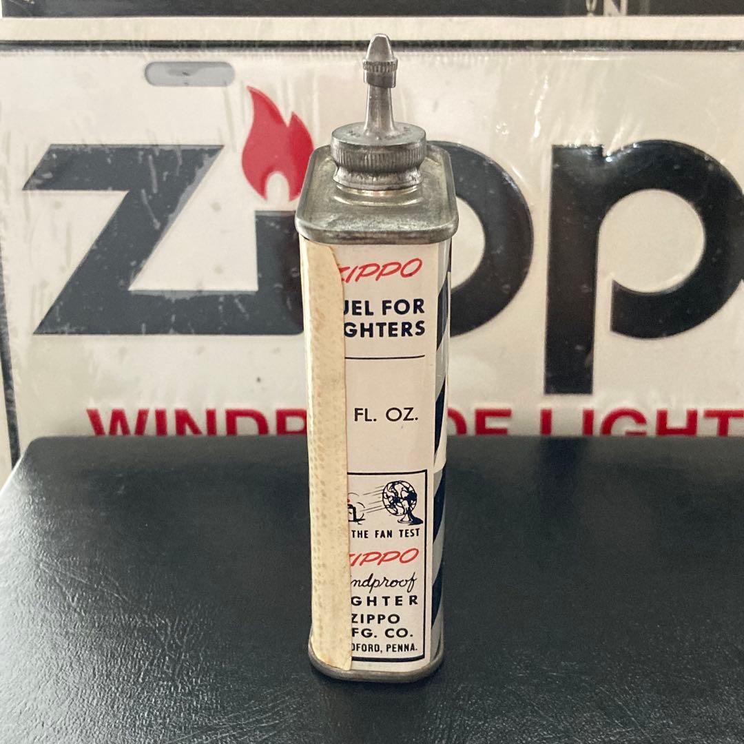 希少品ビンテージzippo 1957-63 lighter fluid オイル缶