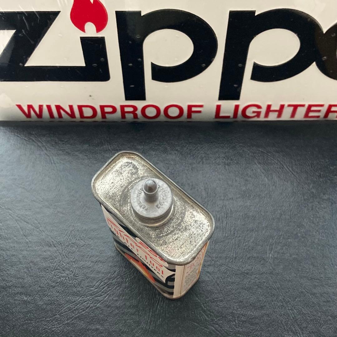 希少品ビンテージzippo 1957-63 lighter fluid オイル缶