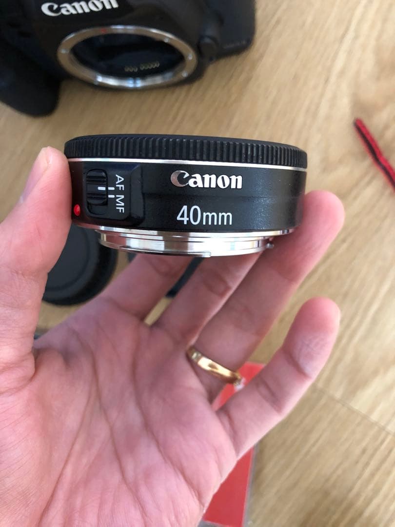 レンズ(単焦点) EF40mm F2.8 STM + 52mm ND filter