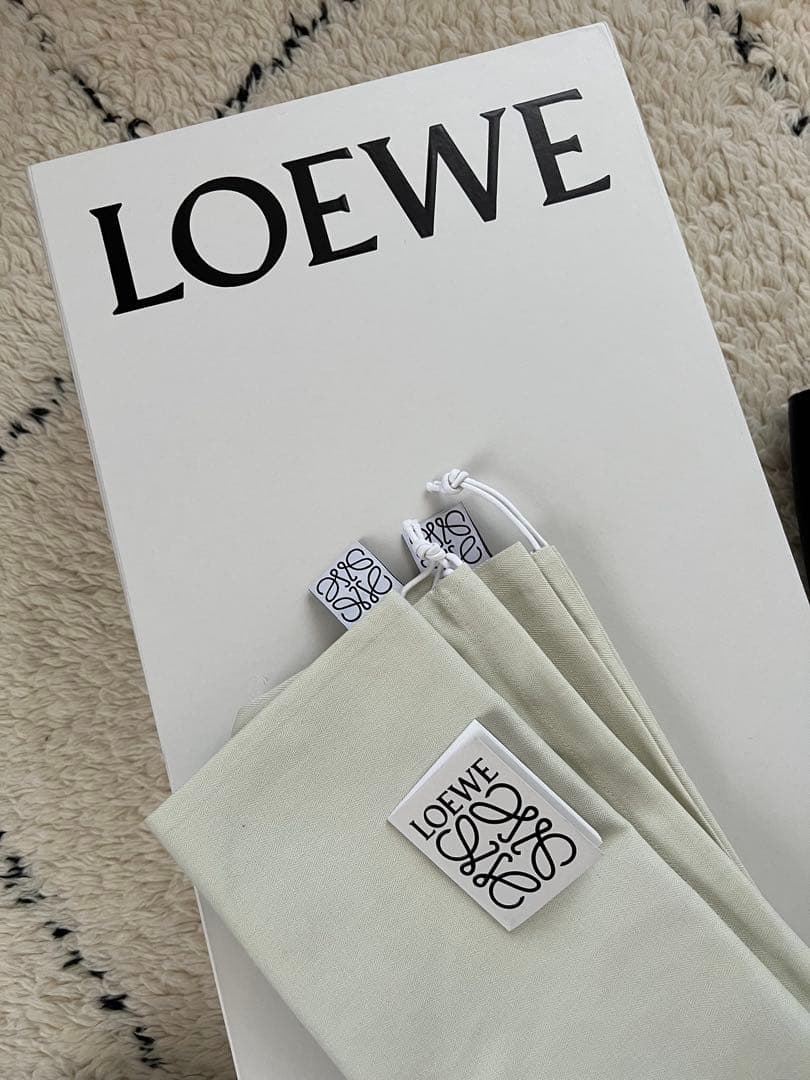 【新品】LOEWE ロエベ ブラック ロングブーツ 38
