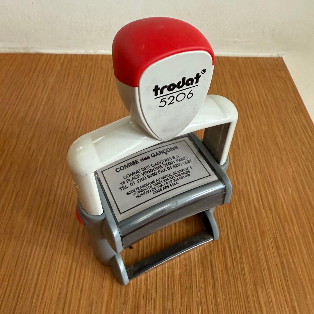 K*A様 珍品　コムデギャルソンの事務スタンプ