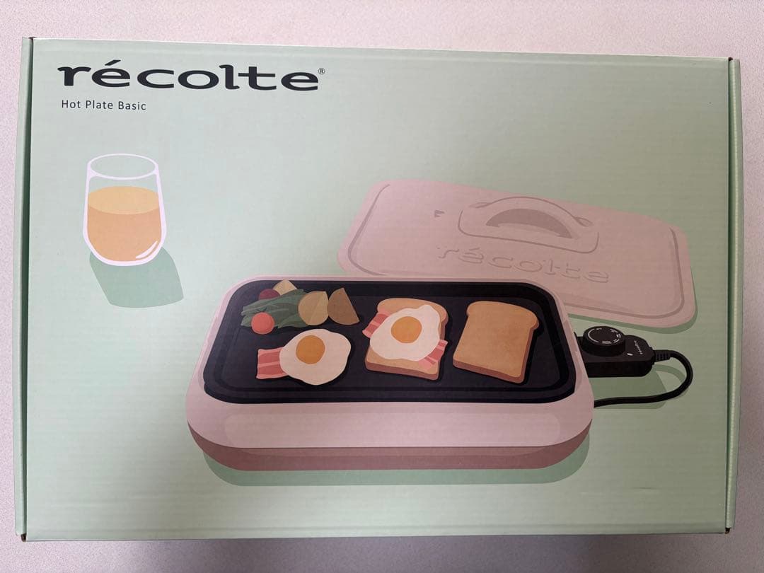 本日まで値下げ　rcolte ホットプレート レコルト　4点セット