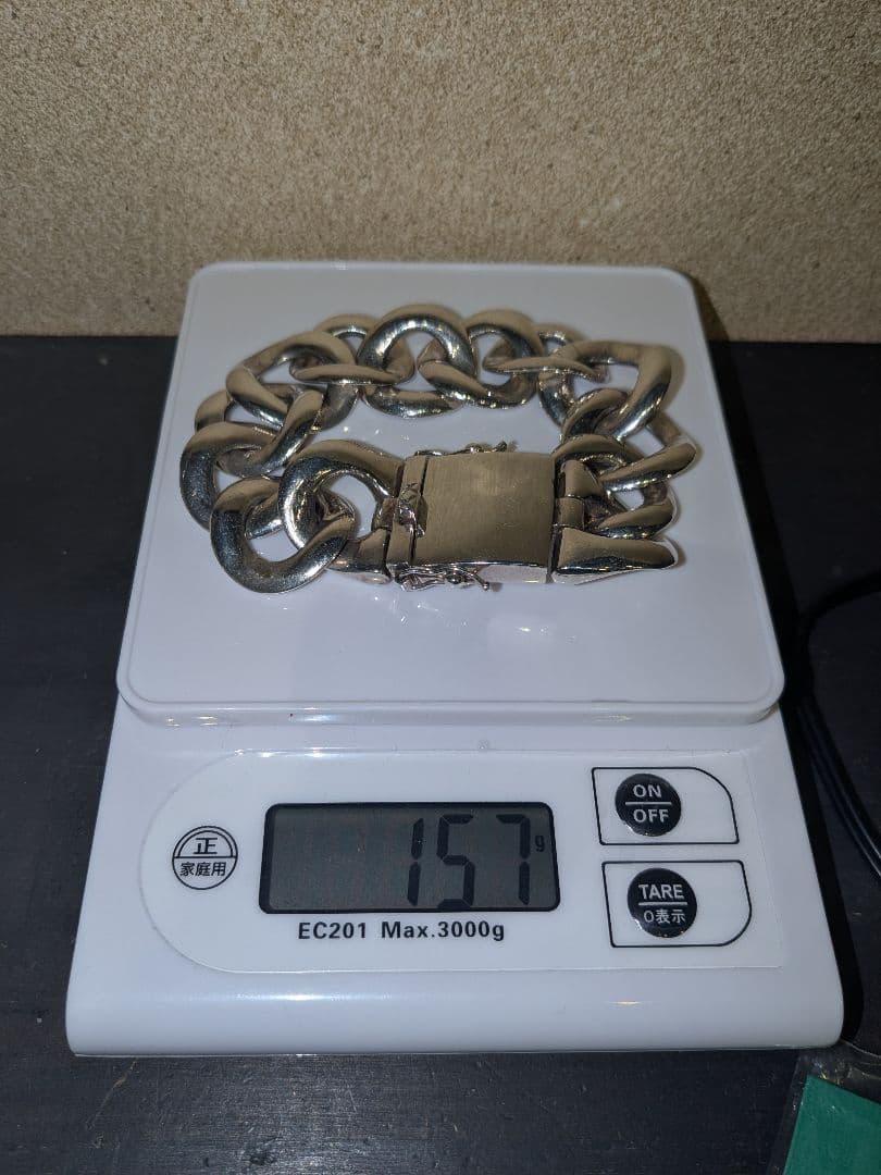 シルバー925ブレスレット 157g