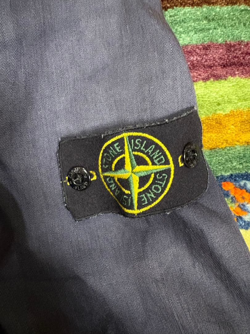 Stone  ネイビー ナイロンコートジャケットLサイズ