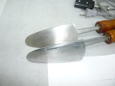 家庭科教材(ハタミシン) 和裁電化鏝　和裁こて 　 和裁コテ　鏝２本付