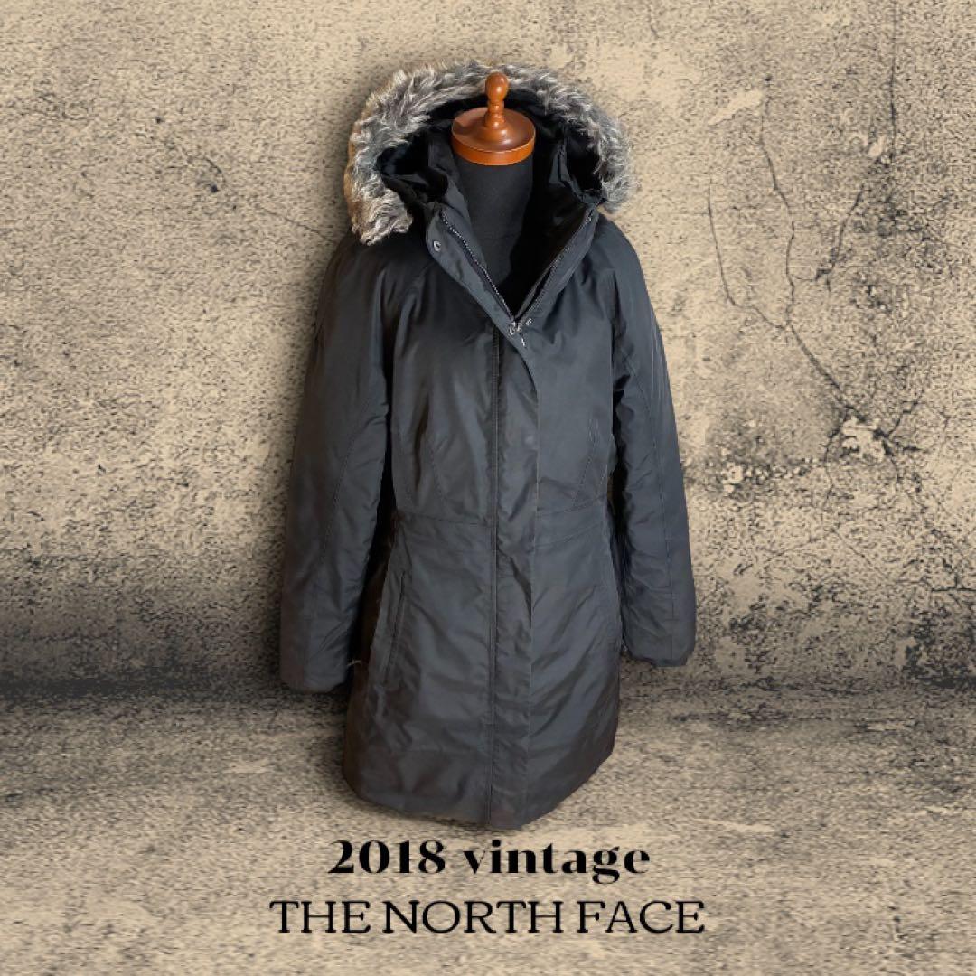 ノースフェイス ダウンコート 550FIL DRYVENT ロング丈 ファー付