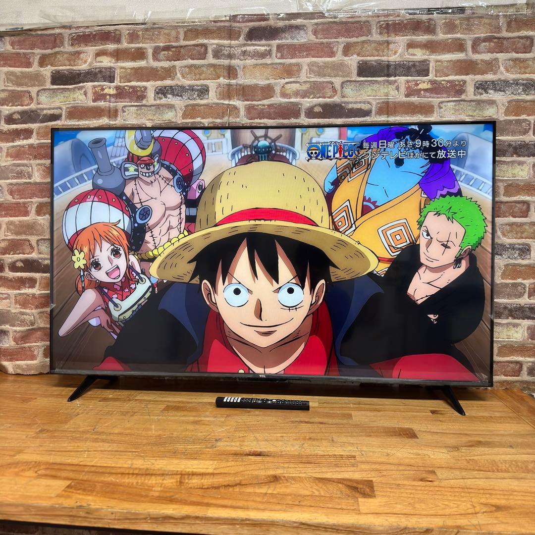 2025年製！ TCL 55V型 4K 液晶テレビ 55P61K 動画アプリ搭載