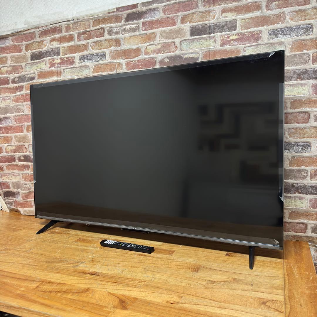 2025年製！ TCL 55V型 4K 液晶テレビ 55P61K 動画アプリ搭載