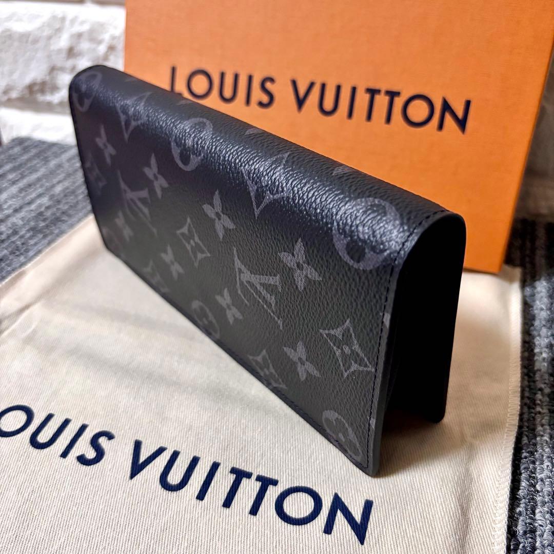 【新品未使用】LOUIS VUITTON 長財布エクリプス・ブラザ・保存袋・箱付
