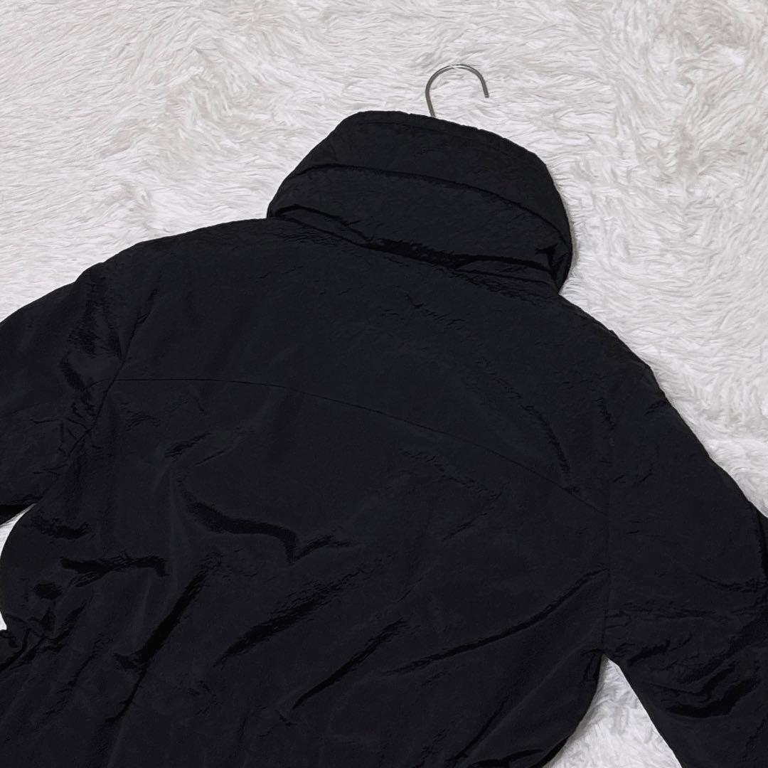 セブンティ【42】ダックダウンジャケット コート 黒 ブラック