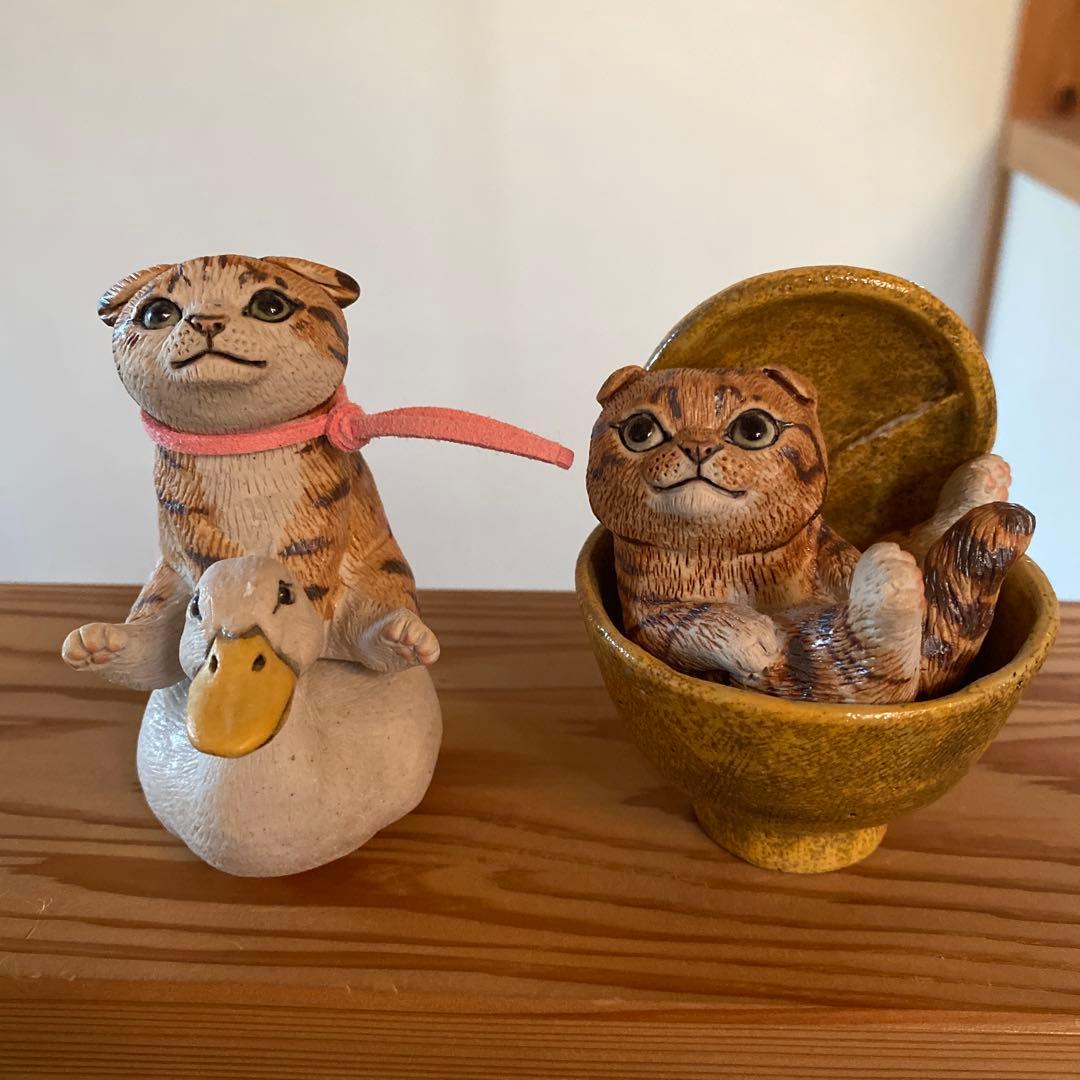 きたむら工房　ネコ置き物