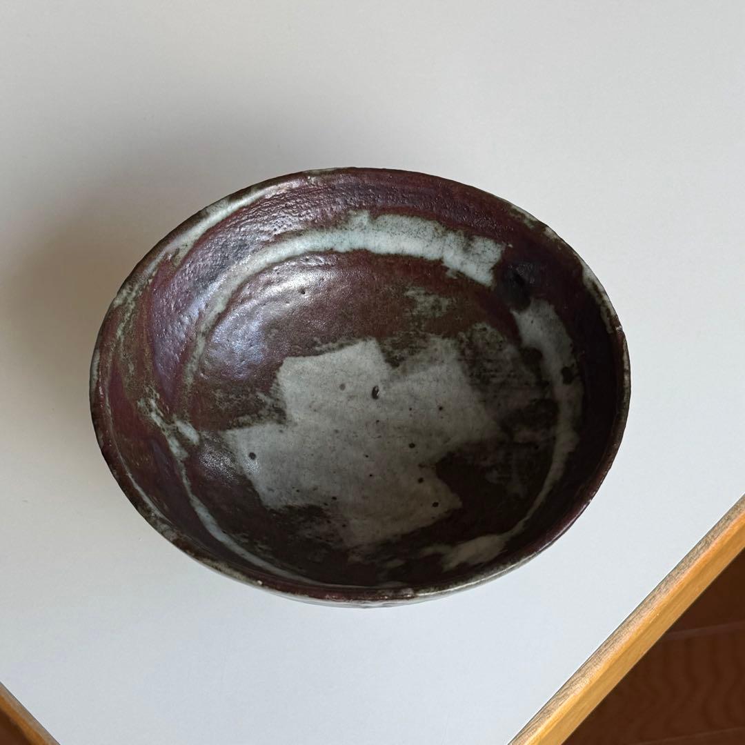 稀少品　小野哲平　クロス　茶碗　新品　14cm