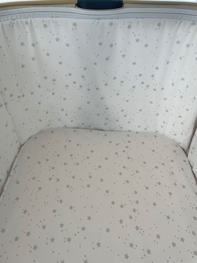 【KOYA】【定価1.9万】ベビーベッド　HDZMJ コンパクト　ベージュ