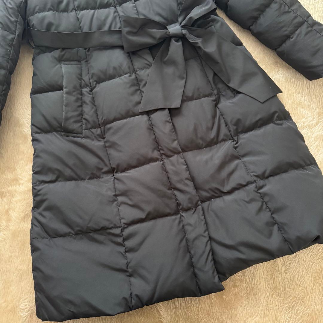 美品✨【JUSGLITTY】ジャスグリッティー リアルファー ロングダウンコート