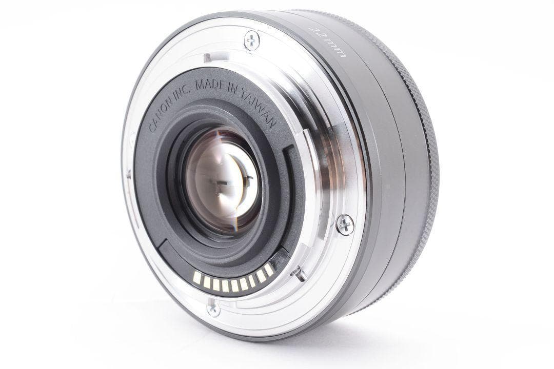 【ほぼ新品】Canon EF-M 22mm F2 STM グラファイト