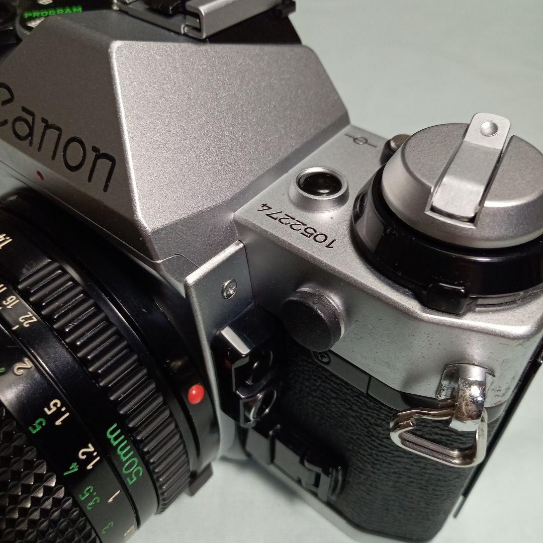 動作確認済 CANON AE-1P+NewFD 50mm f 1.4